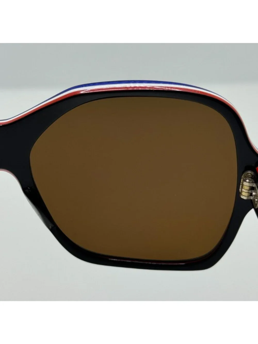 Unbranded Sunglasses Vintage Retro Ski Red White Blue